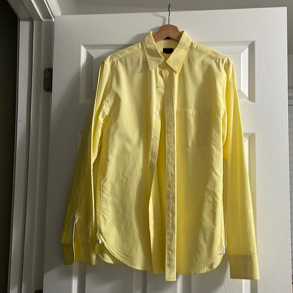 Yellow j crew button up - Picture 1 of 1